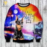 VMMH DOBERMAN DOG SWEATSHIRT 3D PRINTED MAR-MA05