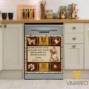 Yorkshire Terrier Kitchen Dishwasher Cover VMT