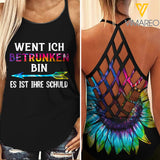 DE Bestie Criss-Cross Open Back Camisole Tank Top