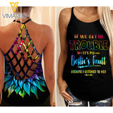 Bestie Criss-Cross Open Back Camisole Tank Top HPP