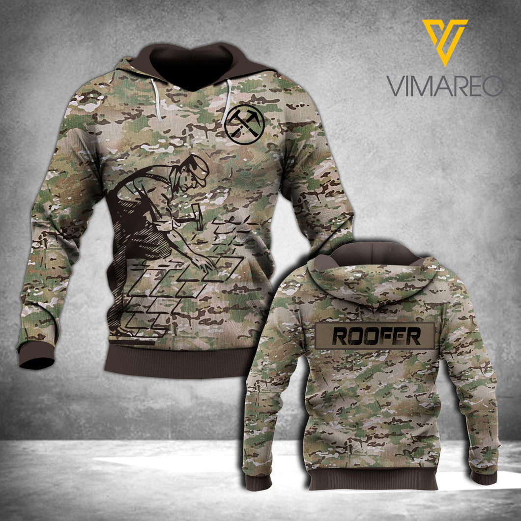 Roofer HOODIE 3D TPM CAMO