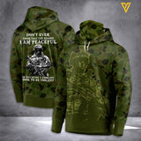 AUSTRALIA ARMY MASK HOODIE 3D PRINTED LMT REASON