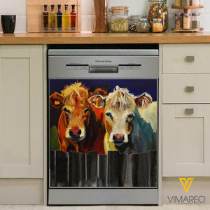 Cattle Kitchen Dishwasher Cover vm5