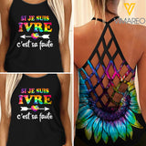 Bestie Criss-Cross Open Back Camisole Tank Top JHFTE FR