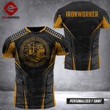 MTP ironworker T SHIRT 3D PRINTED 521