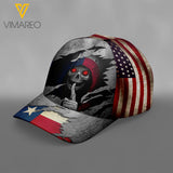 texas Peaked cap 3D TL093 SKULL