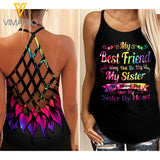 Best Friend Criss-Cross Open Back Camisole Tank Top QSSKEU