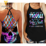 Bestie Trouble Criss-Cross Open Back Camisole Tank Top ISUTW